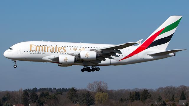 A6-EEK:Airbus A380-800:Emirates Airline